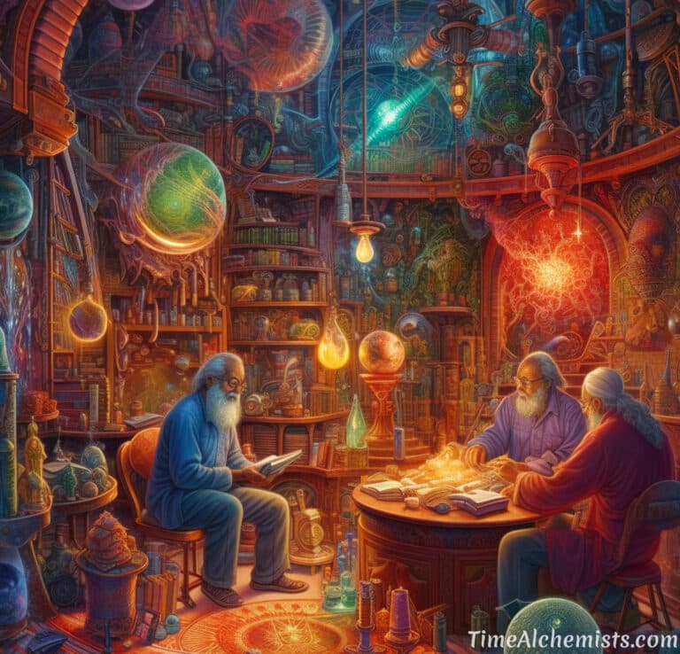 Original Time Alchemists Workshop Artwork - By TimeAlchemists.com