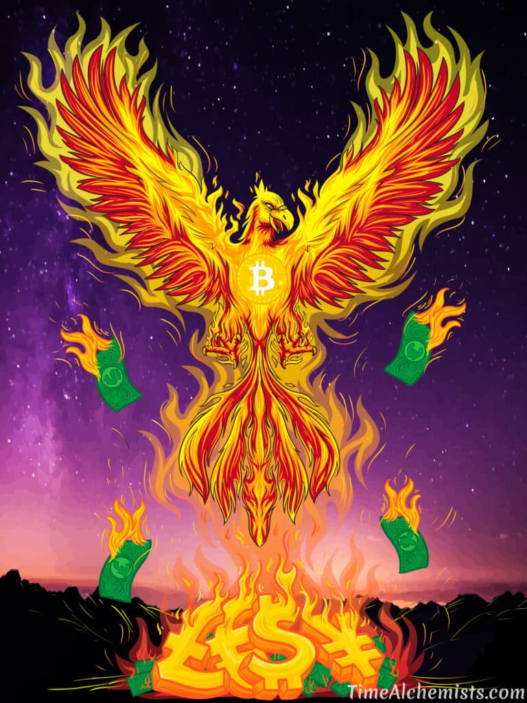 The Money Phoenix Artwork By TimeAlchemists.com