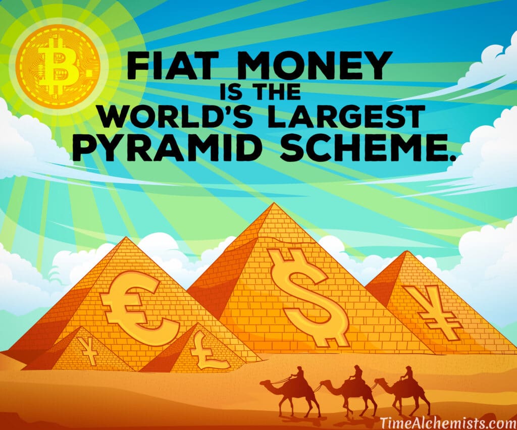 The Pyramid Scheme Artwork By TimeAlchemists.com